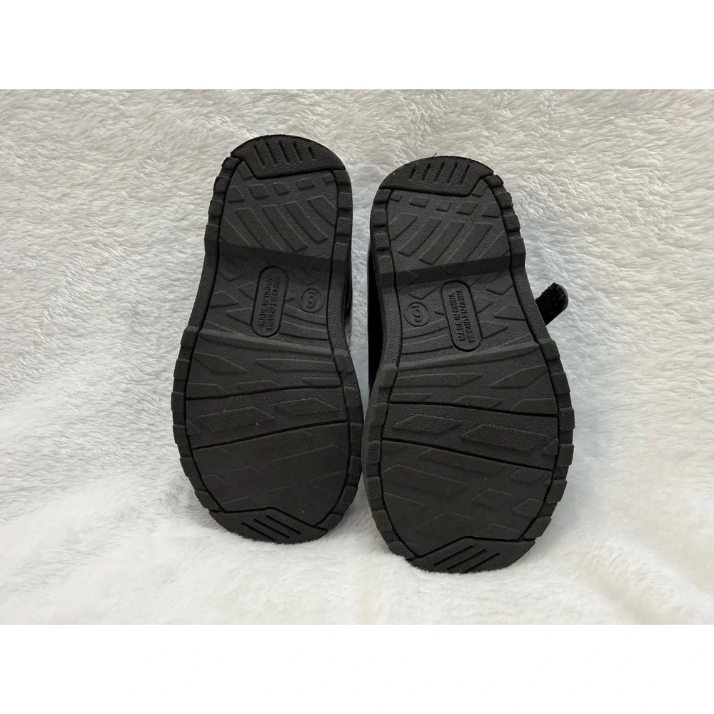 Toddler Black Patent Mary Jane Shoes Size 6 Chunky Sole‎ Preppy School Core